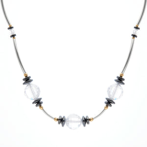 Crystal Globe necklace by Klas squared
