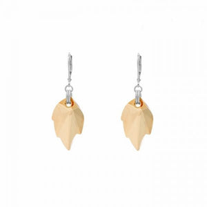 Klas squared pair of amethyst earrings