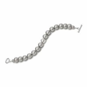 Shine Pearl Bracelet - Stone Grey