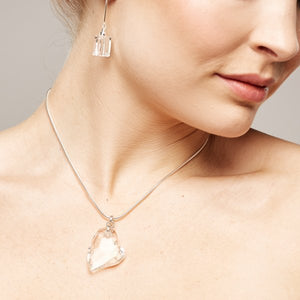 Crystal Coeur Pendant Necklace