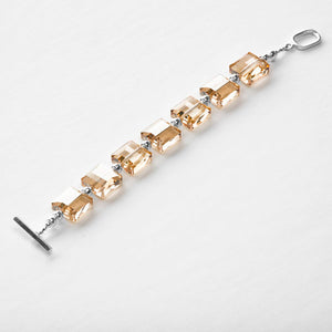 Crystal Stairway Bracelet – Golden Shadow