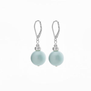 Klassic Pearl Earrings – Robin Egg Blue