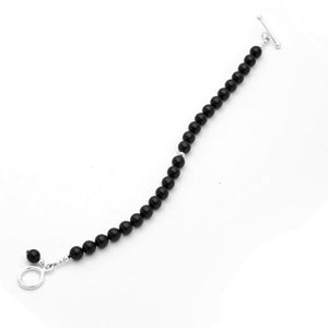 Petite Pearl Bracelet – Black