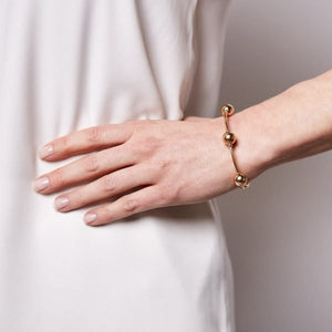 Shine Curves Bracelet – Gold