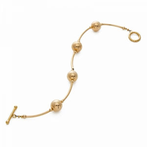 Shine Curves Bracelet – Gold
